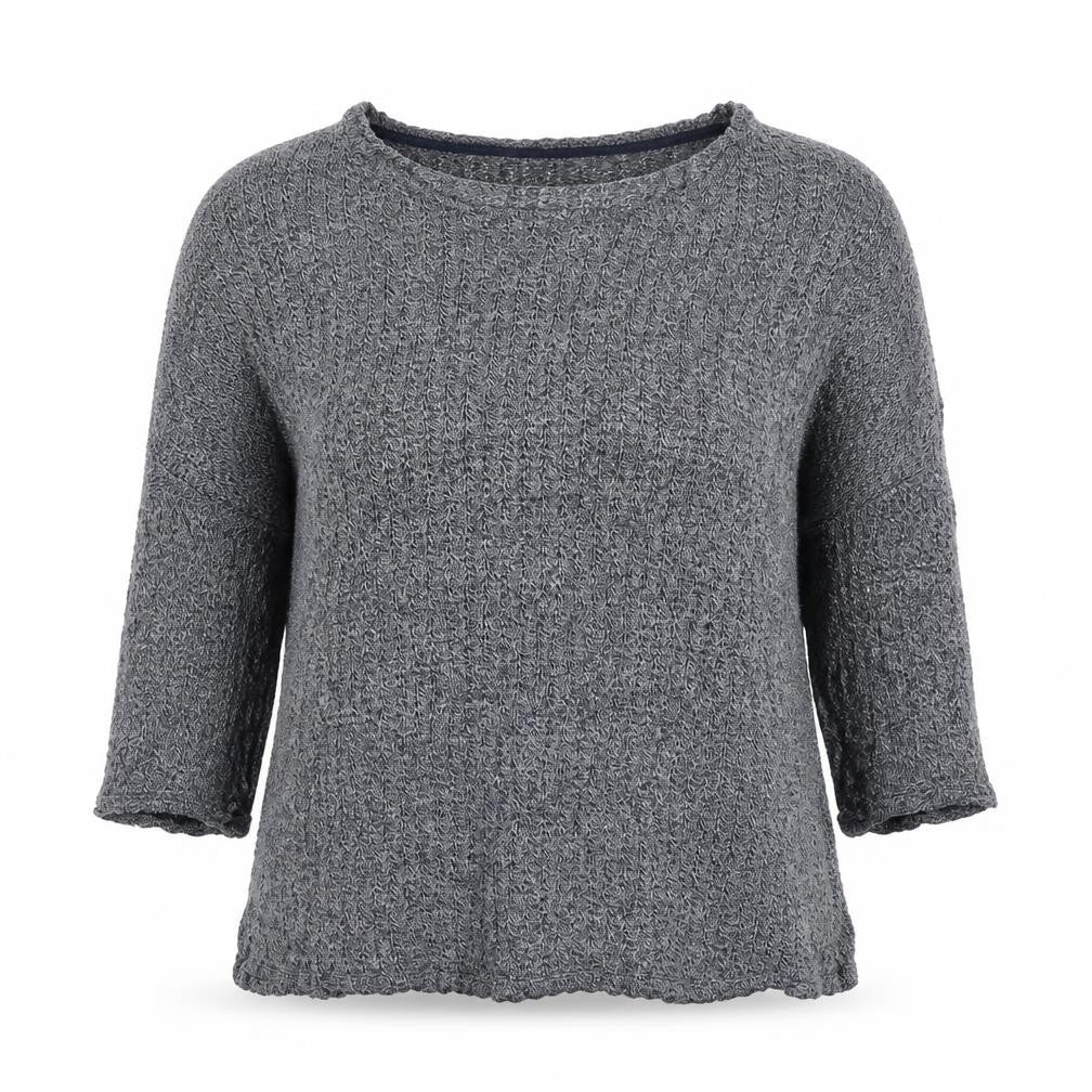 Zara Womens Blue Round Neck  Polyester Pullover Jumper Size S