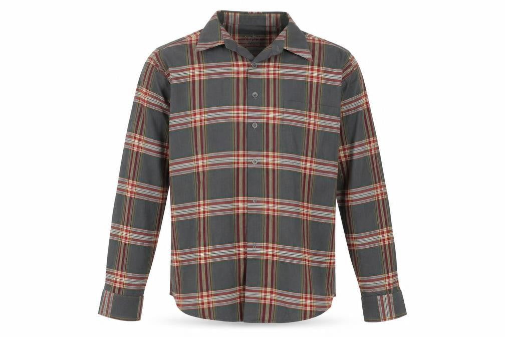 Cuba Collection  Mens Multicoloured Plaid   Button-Up Size S Collared