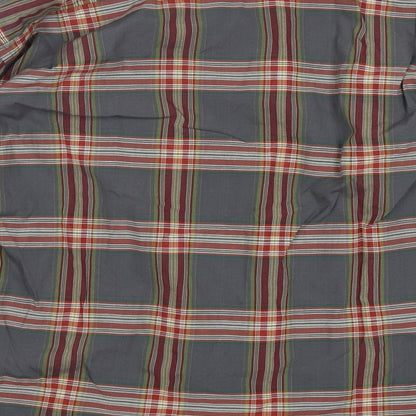 Cuba Collection  Mens Multicoloured Plaid   Button-Up Size S Collared