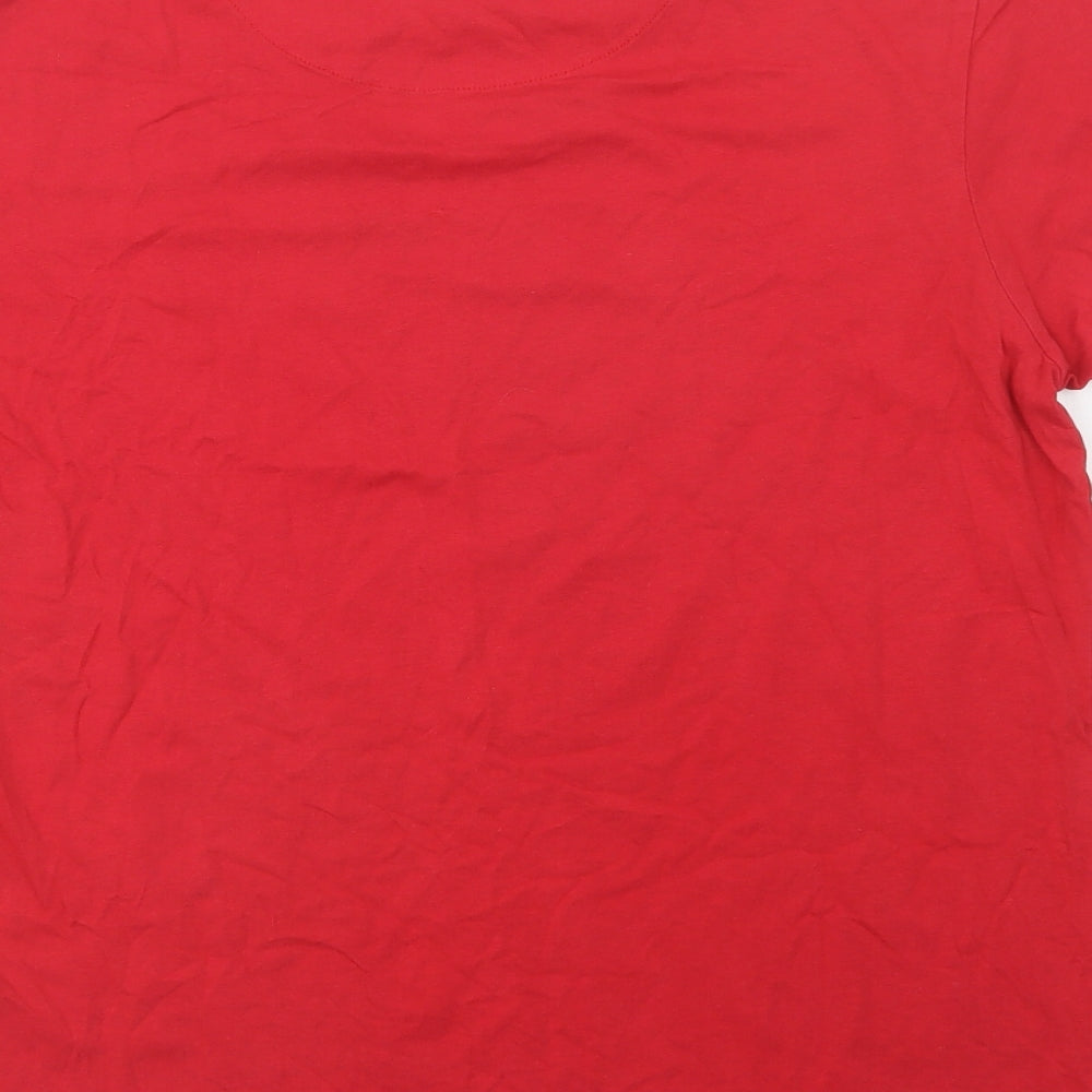 Bench Mens Red T-shirt Size XL
