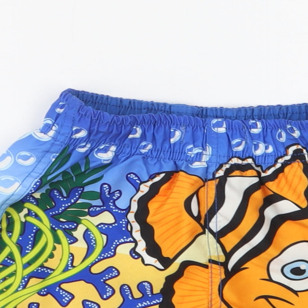 Ocean Company Boys Multicoloured Geometric Polyester Bermuda Shorts Size 2 Years  Regular Drawstring