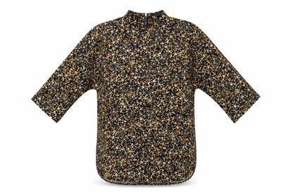 Primark Womens Multicoloured Geometric Polyester Tunic Blouse Size 6 Mock Neck