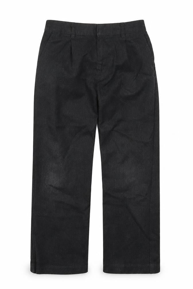 F&F Boys Grey  Viscose Dress Pants Trousers Size 6-7 Years  Regular Hook & Eye