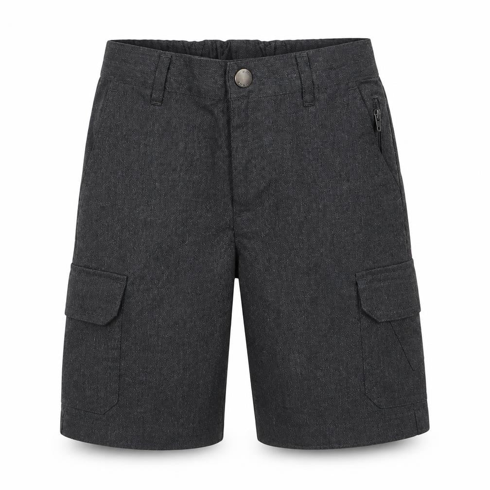 ext Boys Grey  Polyester Bermuda Shorts Size 6 Years  Regular