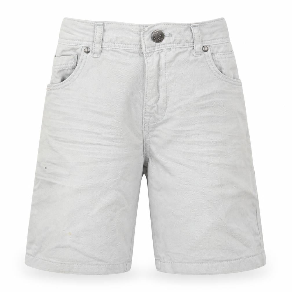 Tu Boys Grey  Cotton Bermuda Shorts Size 5 Years  Regular