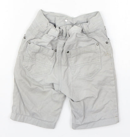 Tu Boys Grey  Cotton Bermuda Shorts Size 5 Years  Regular