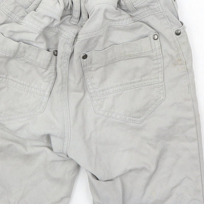 Tu Boys Grey  Cotton Bermuda Shorts Size 5 Years  Regular