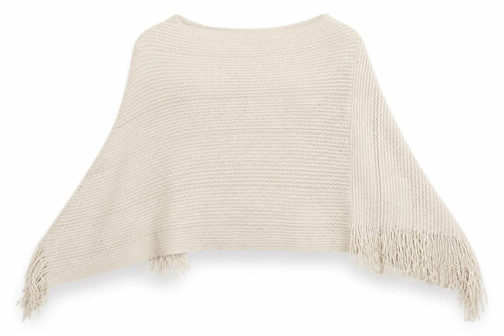 Matalan Womens Ivory Boat Neck  Acrylic Pullover Jumper One Size