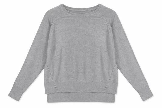 Zara Womens Grey  Viscose Pullover Sweatshirt Size M  Pullover