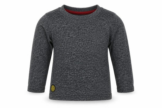 Primark Boys Grey  Cotton Basic Casual Size 9-12 Months Crew Neck Pullover