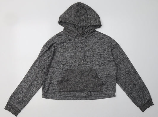 Primark Womens Grey  Polyester Pullover Hoodie Size M  Pullover