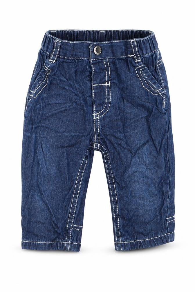 George Boys Blue  Cotton Capri Jeans Size 3-6 Months