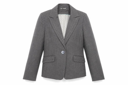 Debenhams Womens Grey  Polyester Jacket Blazer Size 14