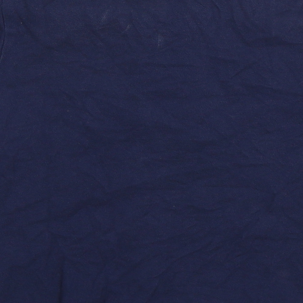 F&F Boys Blue  Cotton Basic Polo Size 2-3 Years Collared