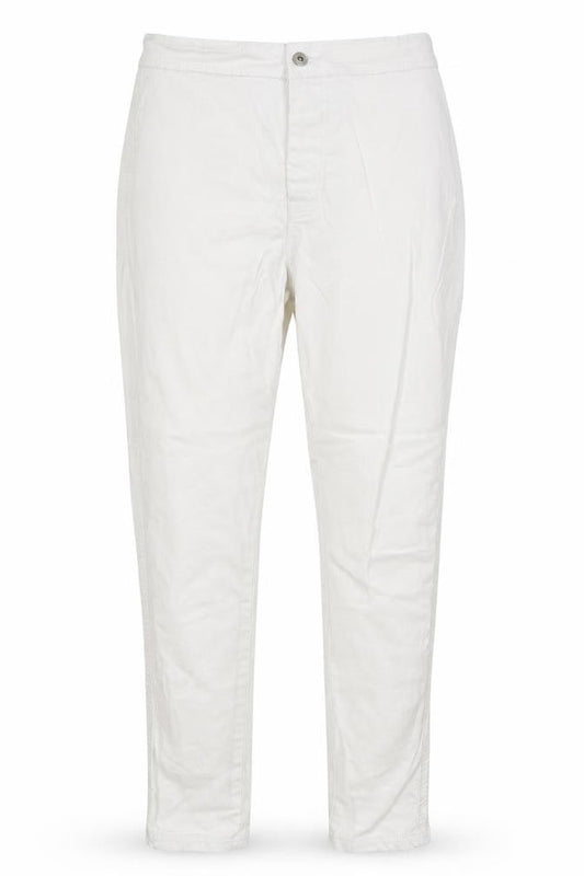 Red Chilli Womens White  Cotton Skinny Jeans Size 12 L28 in Regular
