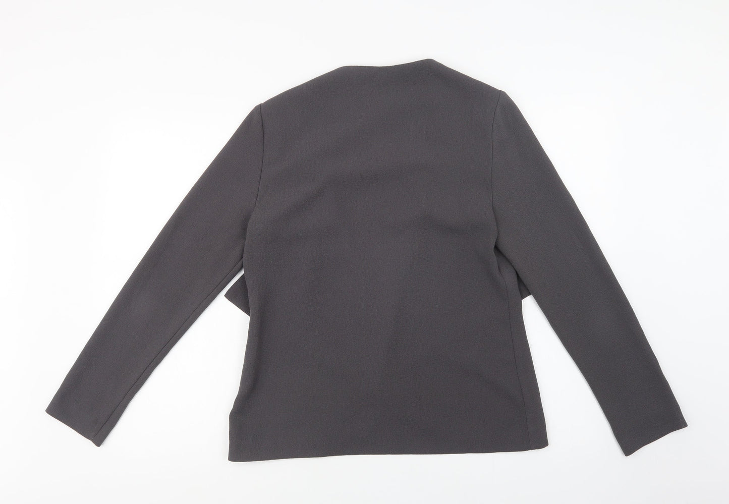 George Womens Grey   Overcoat Blazer Size 10