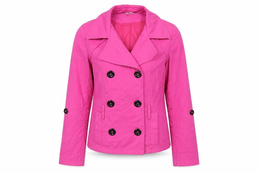 F&F Womens Pink   Jacket  Size 8  Button