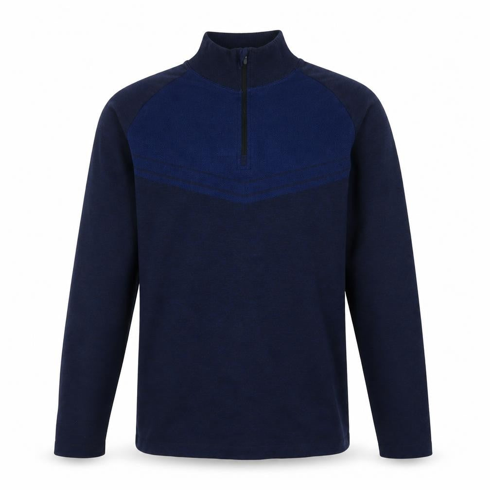Workout Mens Blue  Polyester Pullover Sweatshirt Size M