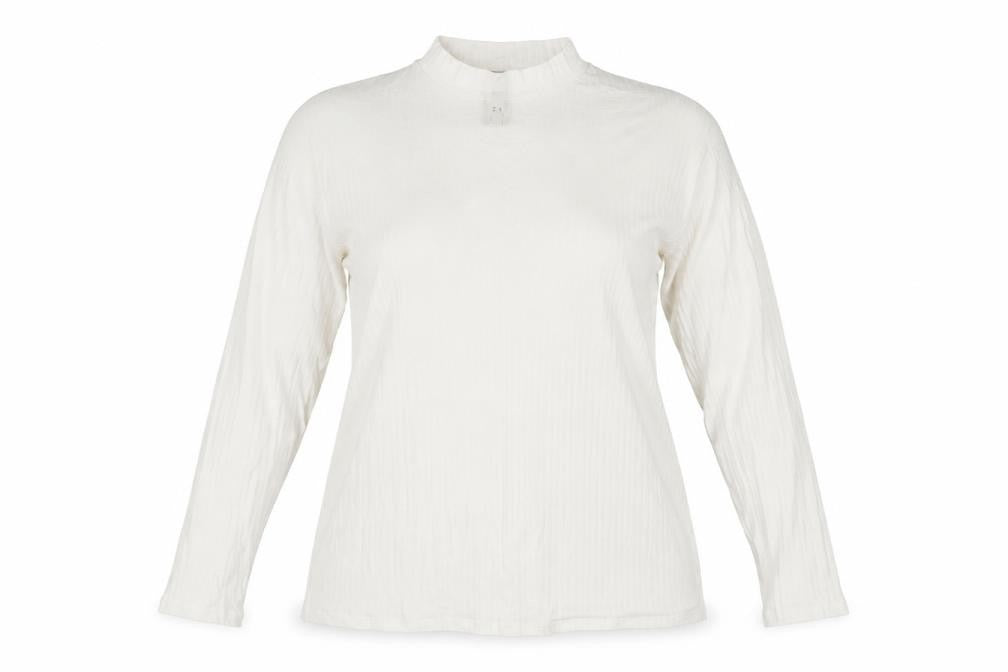 George Womens White Round Neck  Viscose Pullover Jumper Size 12