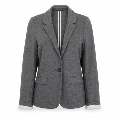 Atmosphere Womens Grey  Polyester Jacket Blazer Size 10