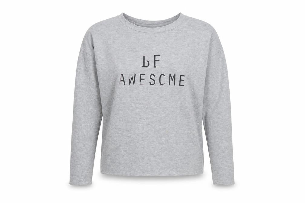 George Womens Grey  Cotton Pullover Sweatshirt Size 8  Pullover - Be Awesome