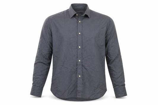 Blazer Mens Grey  Cotton  Button-Up Size 16 Collared