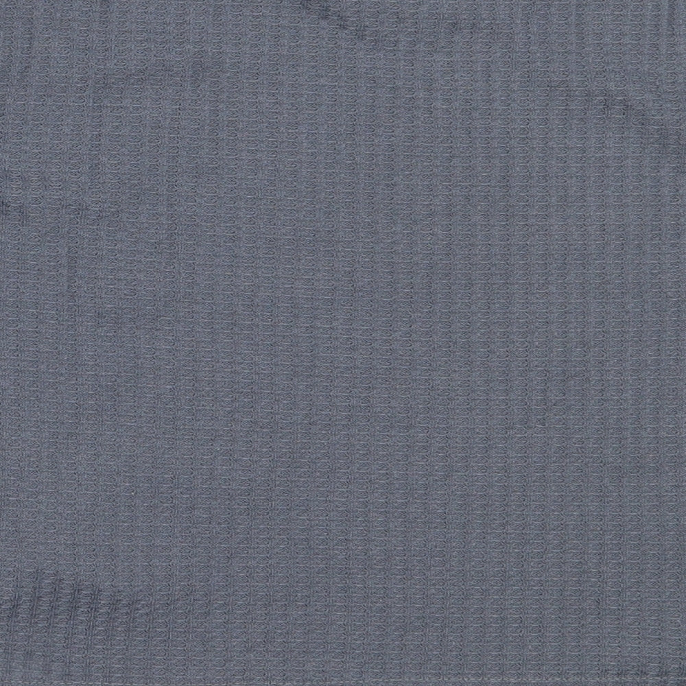 Preworn Womens Blue Round Neck  Polyester Pullover Jumper Size S