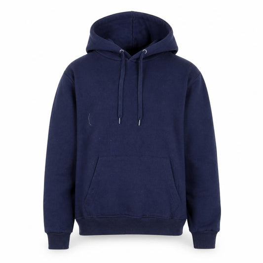 Boohoo Womens Blue  Cotton Pullover Hoodie Size M