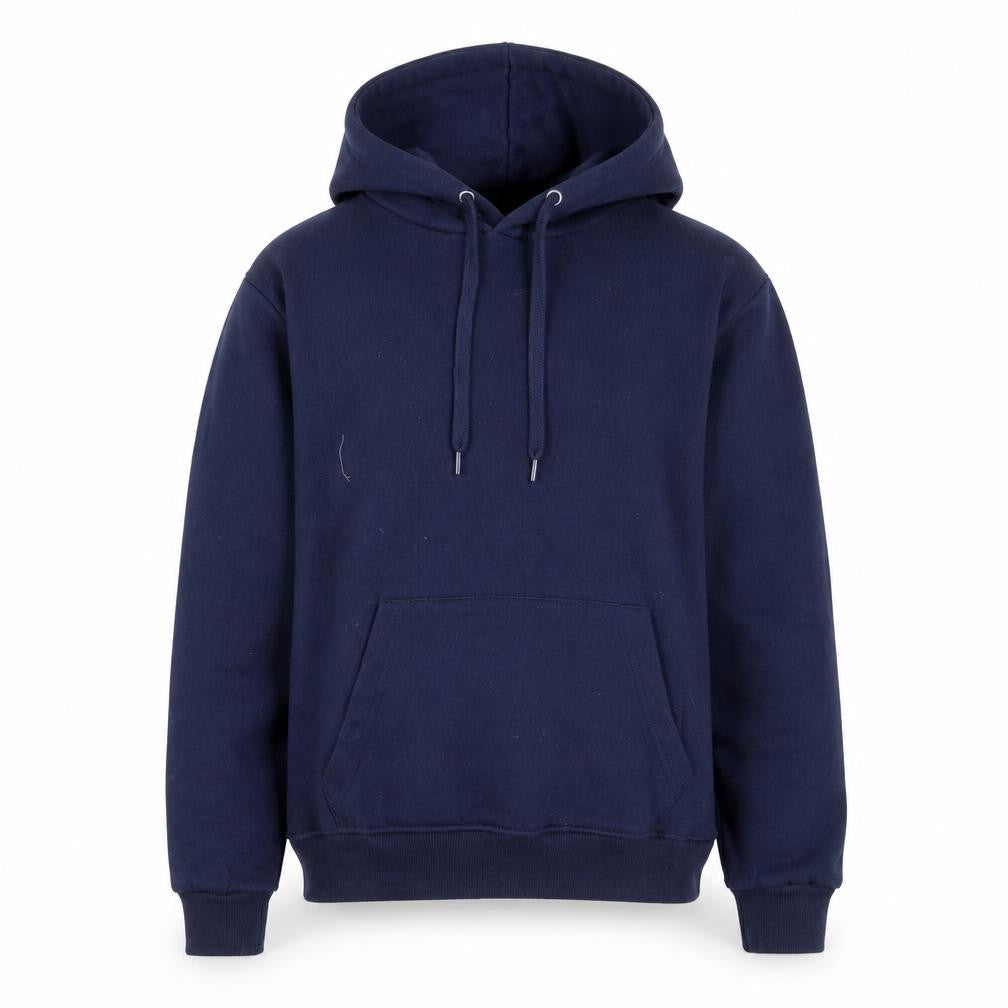 Boohoo Womens Blue  Cotton Pullover Hoodie Size M