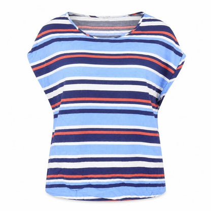 Atmosphere  Womens Multicoloured Striped  Basic Blouse Size 14 Round Neck