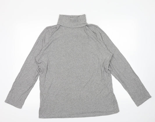 George Womens Grey  Viscose Pullover Sweatshirt Size 20  Pullover