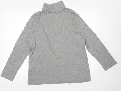 Preloved George Womens Grey  Viscose Pullover Sweatshirt Size 20  Pullover - Back