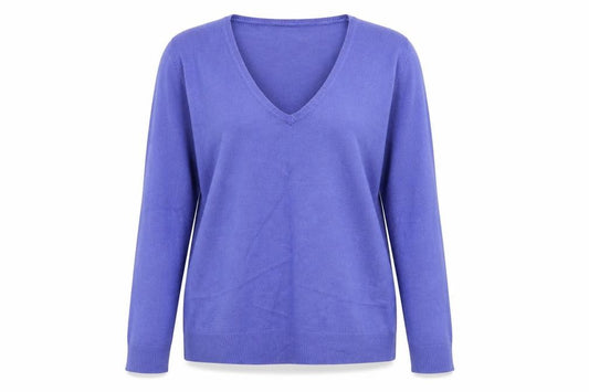 Matalan Womens Purple  Acrylic Pullover Sweatshirt Size 14  Pullover
