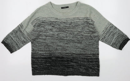 George Womens Black  Acrylic Pullover Sweatshirt Size 12  Pullover