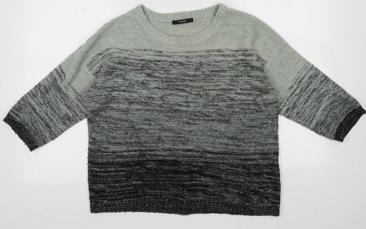 George Womens Black  Acrylic Pullover Sweatshirt Size 12  Pullover