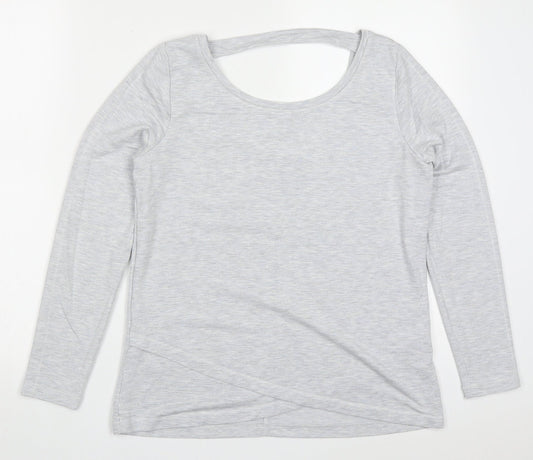 NEXT Womens Grey  Modal Pullover Sweatshirt Size 12  Pullover