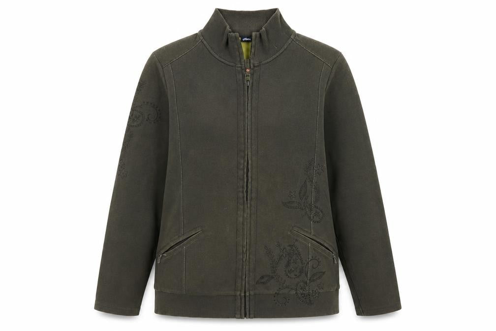 DASH Womens Green   Jacket  Size 14  Zip