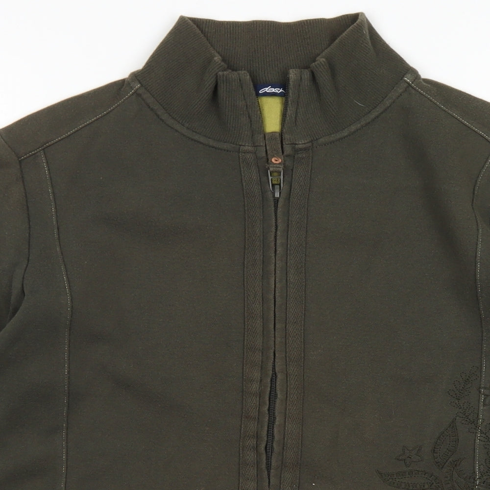 DASH Womens Green   Jacket  Size 14  Zip