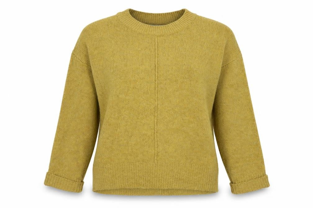 George Womens Yellow  Polyester Pullover Sweatshirt Size M  Pullover