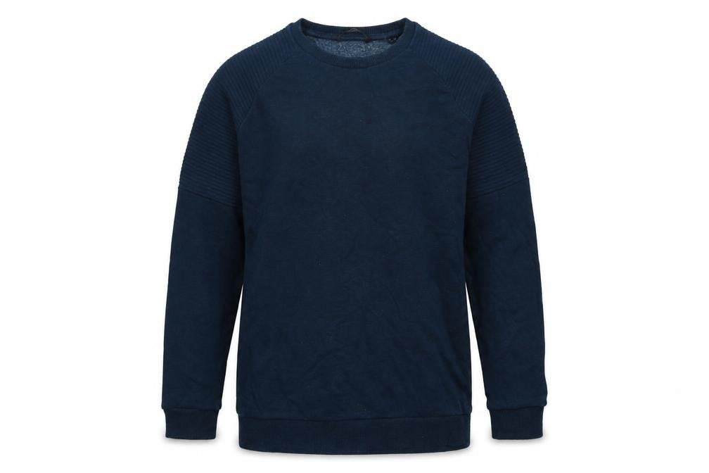 George Boys Blue  Cotton Pullover Sweatshirt Size 11-12 Years  Pullover