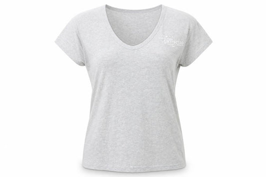 NEXT Womens Grey  Cotton Basic T-Shirt Size 14 Round Neck