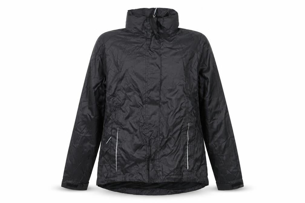 Crivit Womens Black   Windbreaker Coat Size M