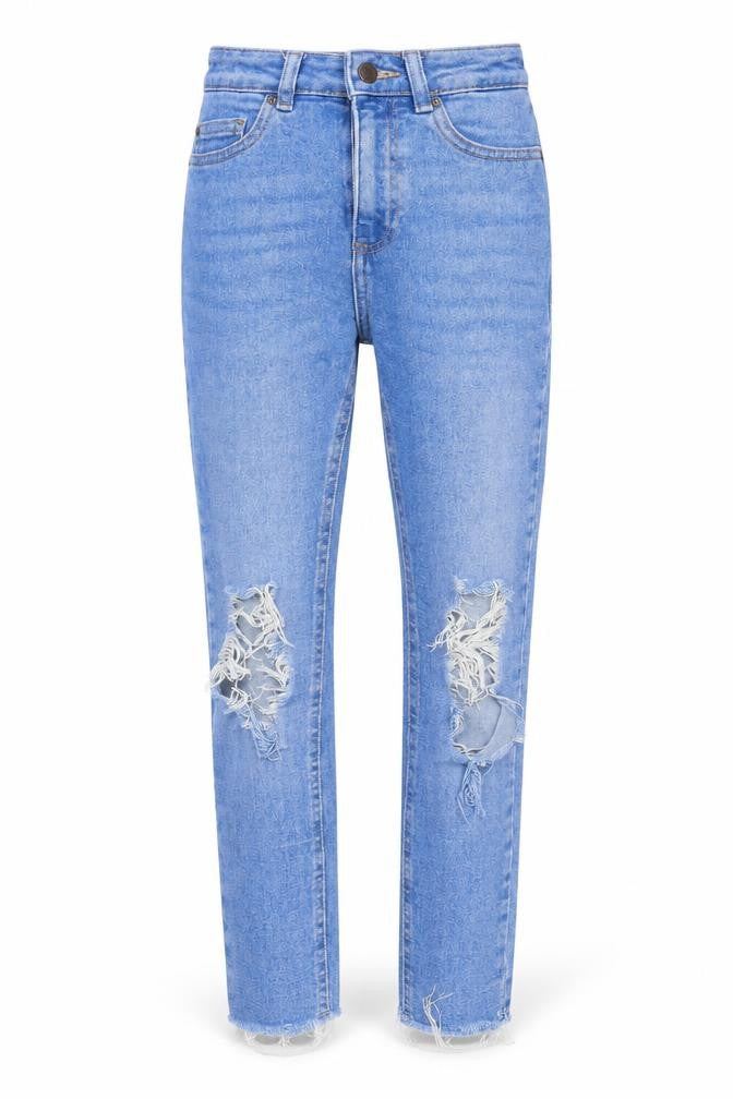 New Look Womens Blue  Cotton Skinny Jeans Size 6 L23 in Regular