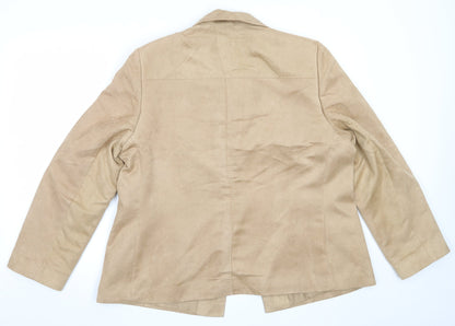 EWM Womens Beige   Jacket  Size 20