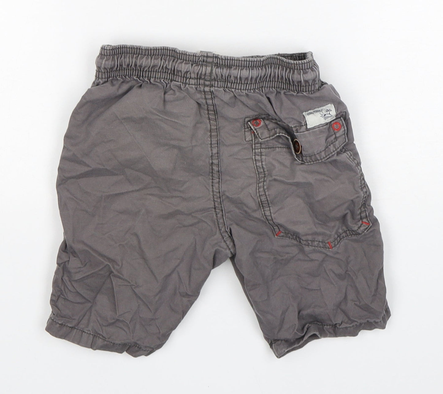 NEXT Boys Grey  Cotton Chino Shorts Size 5 Years  Regular