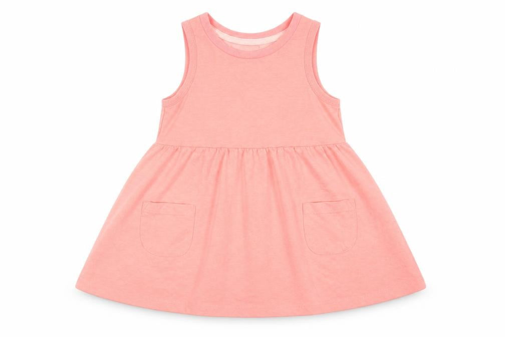 Nutmeg Girls Pink  Polyester A-Line  Size 18-24 Months  Round Neck