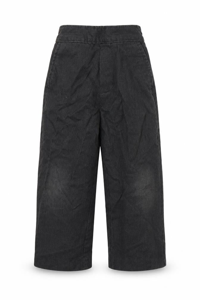 Preworn Boys Grey  Polyester Dress Pants Trousers Size 3-4 Years  Regular Pullover