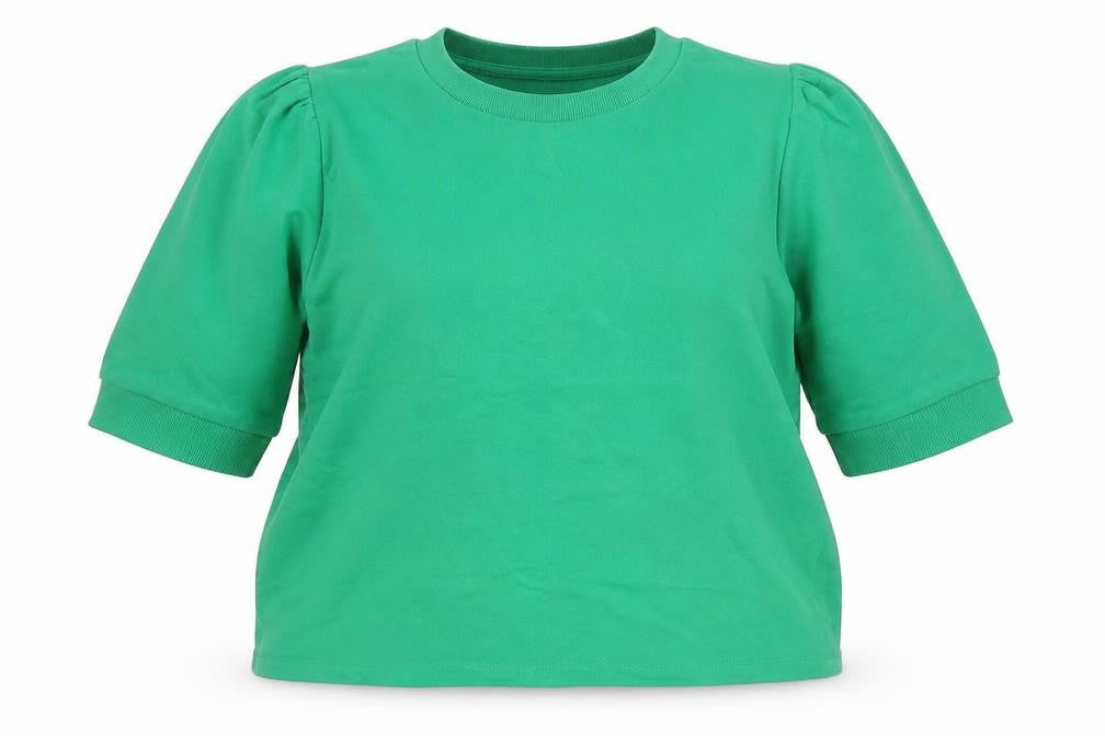 ICHI Womens Gold  Cotton Pullover Sweatshirt Size XL  Pullover