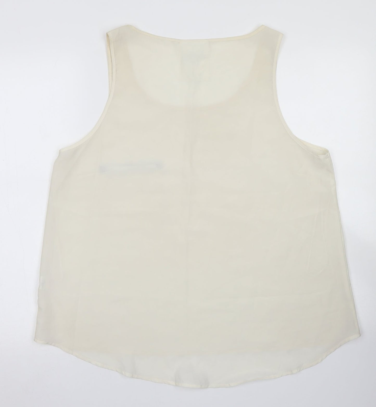 Atmosphere Womens Ivory  Polyester Basic Blouse Size 18 Round Neck