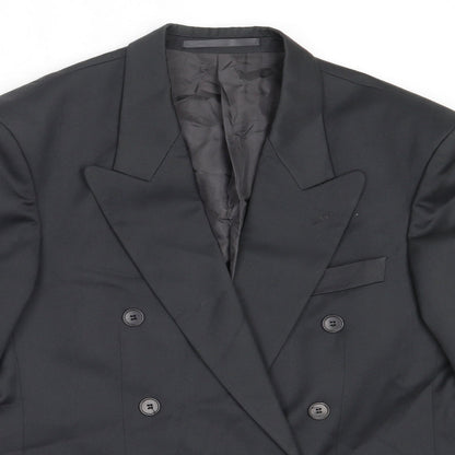 Principles Mens Grey  Polyester Jacket Blazer Size 36